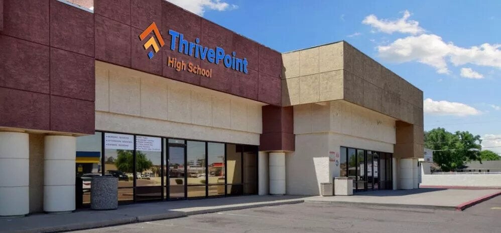 Exterior of ThrivePoint High School in Union Hills